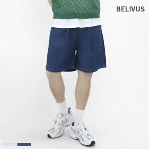 [빌리버스]빌리버스 남자 반바지 BWWP011 여름 숏 데님 팬츠