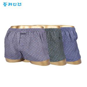 [바풀]바풀 HY DB 184125 도형도트 풍기인견 남성사각팬티 직물트렁크