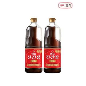 [샘표]진간장 골드 1.7L 2병