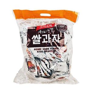 [대용량과자][옛날과자몰]크리스피 허니눈꽃쌀과자 920gx2 (44882393)