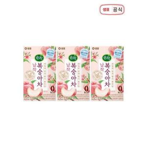 [샘표]순작 납작복숭아차 과일허브티 티백 20T 3개