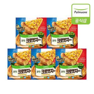 풀무원 크로엣지피자 스위트콘치즈(372g) x 5개