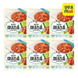 [오뚜기] LightJoy 채소가득 마녀스프 250g 6개