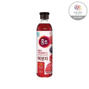 갤러리아_청정원 홍초 복분자 900ml 마시는 자연 발효초