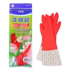 크린랩 NEW 기모 고무장갑 (W8A762F)