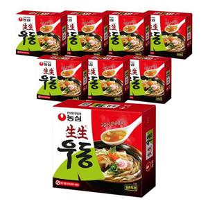 농심 생생우동 253g X 8개
