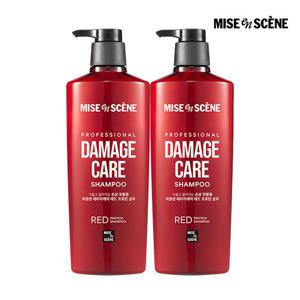 미쟝센 데미지케어 레드 프로틴 샴푸 680ML 2EA
