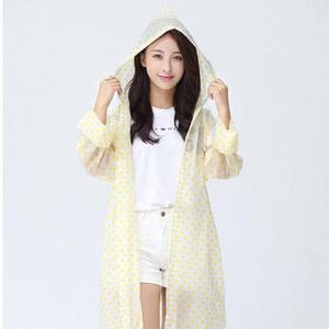 [에이치플러스몰]EVA 땡땡이 우비 여름 장마철 남여공용 비옷 레인코트