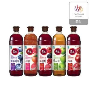 [청정원]청정원 홍초 1.5L + 900ML (석류/블루베리/복분자/풋사과/자몽)_20383019_634573