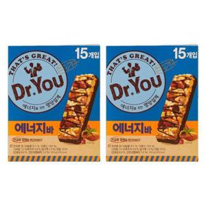 닥터유 에너지바 40g x 15개입 2박스 (총 30개입)