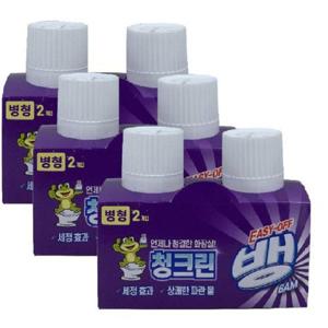변기세정제 청크린 병형변기세정제 청크린변기 2개입변기세정 WFJ7ACN