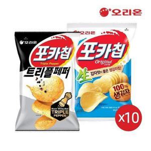 [오리온][오리온]T 오리온 포카칩 트리플페퍼M(60g) x 10개 + 오리지널(66g) 10개_683671