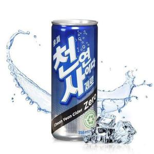 갤러리아_일화 천연사이다 제로 250ml*30캔 제로 탄산음료