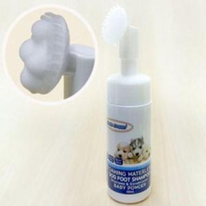 애견샴푸 반려견 간편 거품 발샴푸 베이비파우더향 150ml 1p