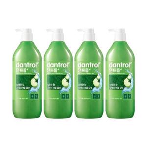 [더블유쇼핑]댄트롤 상쾌한 향 프레쉬 애플 샴푸 820ml x4_14614323_587949