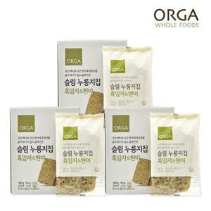 [올가] ORGA 슬림누룽지칩 흑임자현미(33gX10개입) x 3개