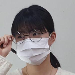 동글이안경 유니크안경 동글이 철테 안경 블랙