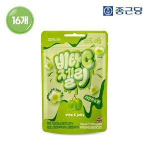 갤러리아_종근당 영국산 비타민C 1000 구미젤리 샤인머스켓 42g 1봉 x 16개