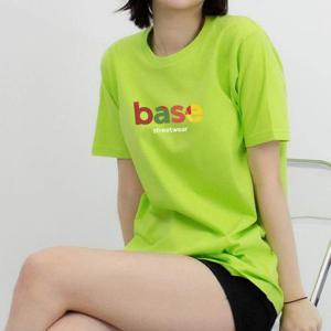 [험블] 여자 기본 레터링 여름 면티 반팔티 오버핏