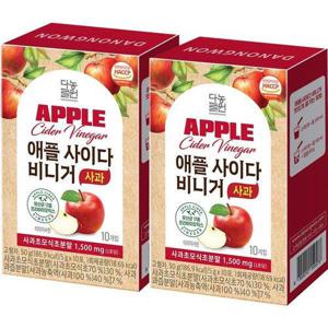 갤러리아_다농원 애사비 애플 사이다 비니거 사과 10T X 2개