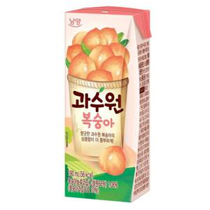 과수원 복숭아 190ml x 24개