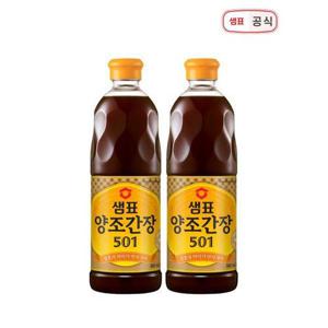 [샘표]양조간장501 860ml 2병