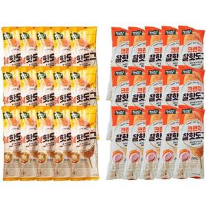 올반 핫도그 찰핫도그 15봉+크런치핫도그 15봉