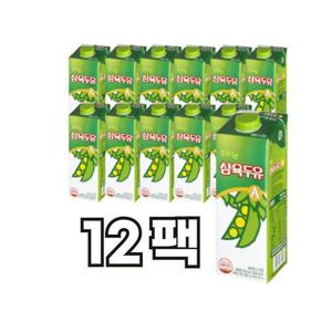 [진이네바구니]삼육두유 고소한A 950ml 12팩 대용량 어린이간식 (38561799)