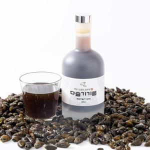 서제천 국내산100% 다슬기 기름 1병(380ml) 자연산 다슬기 원액 진액