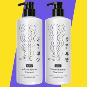 [가히] [홈쇼핑 구성] 가히 공주부양 샴푸 500ml 볼륨 부스터 2개
