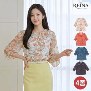 블랑트 블라썸 쿨 쉬폰 블라우스 4종세트