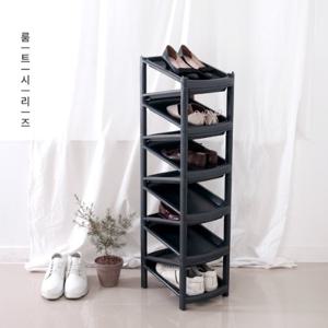 국내생산 룸트 지그재그 신발정리대 11단 화이트,블랙,차콜