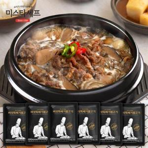 갤러리아_[미스타셰프] 버섯뚝배기불고기 400g x 6팩