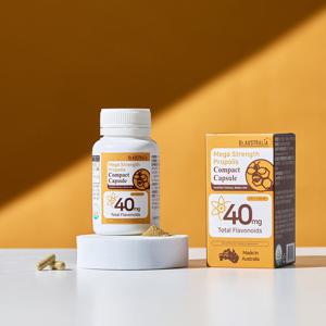 호주직수입 메가 스트렝스 프로폴리스 60캡슐 2개월 플라보노이드 40mg