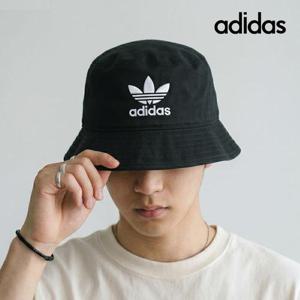 [아디다스]아디다스 모자 트레포일 버킷햇 블랙 AJ8995