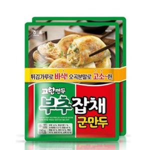 [베스트식품]해태 고향 부추잡채 군만두 390g x2 2개