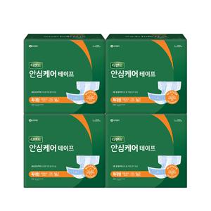 [디펜드] 안심케어 테이프형 성인기저귀 특대형 남녀공용 16매x4팩