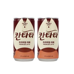 롯데칠성 칸타타프리미엄라떼 175mL 60캔