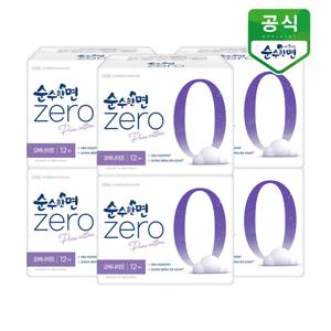 순수한면 제로 슬림 오버나이트12P x 6팩