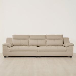 동서가구 테라 천연면피가죽 4인 소파 DF907375