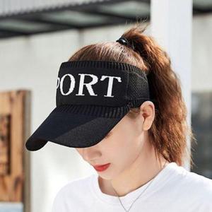 스포츠 레터링 니트 썬캡 골프모자 여성 패션캡 (WC14F56)
