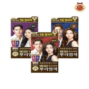 [리엔]리엔 흑모비책 뿌리새치염색 크림 100g x 3(3종 택1)