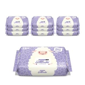 [순둥이]생분해/소프트메이트 건티슈 프리미엄 휴대용 30매 10팩