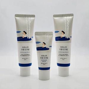 라운드랩 자작나무 수분 선크림 50ml+50ml 더블기획+20ml 휴대용 선크림 se
