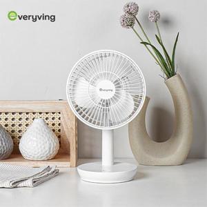 [Everyving] 에브리빙 대용량 배터리 무선 탁상용 선풍기 Lime-0401F