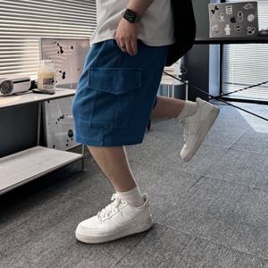 유인맨즈 / 피그먼트반바지 남자버뮤다반바지 버뮤다카고팬