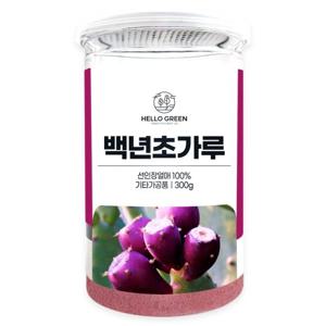 [헬로우그린] 국산 제주도 백년초 가루 분말 300g(통)