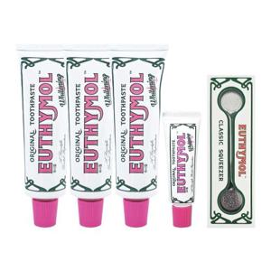 [ EUTHYMOL ] 유시몰 화이트닝 미백 치약 대용량 120g 3개+20g+스퀴저