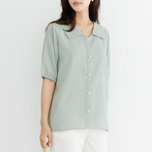 [데드라](110size)센디진주블라우스 TBF3244