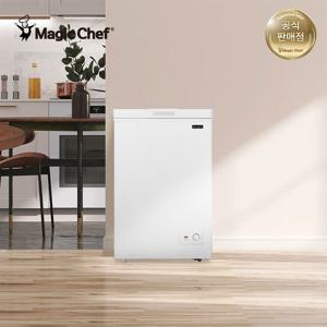 매직쉐프 심플 100L 냉동고 화이트 미니 소형 급속 냉동 MCF-H1000W